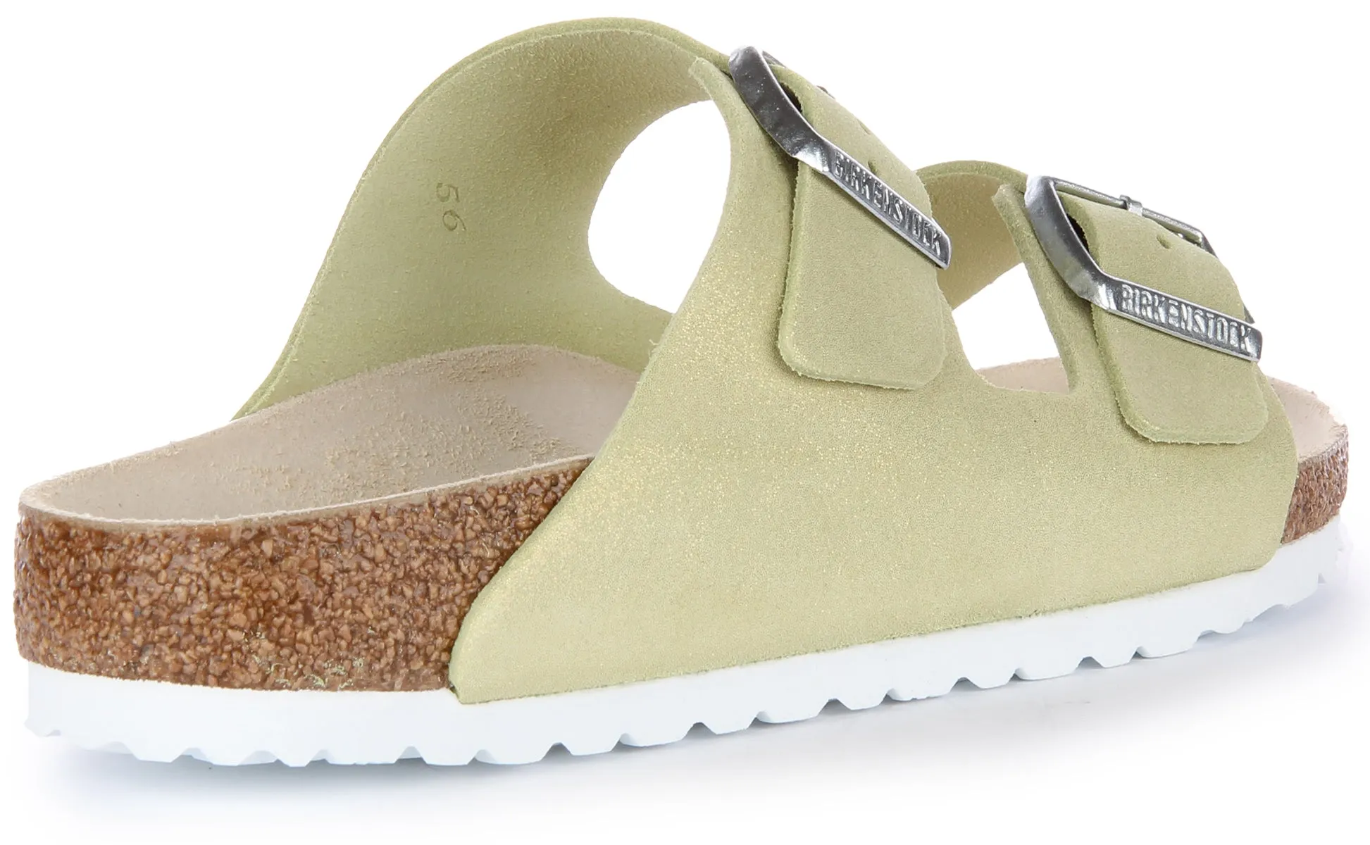 Birkenstock Arizona Bs en vert clair | Chaussures Birkenstock à coupe étroite