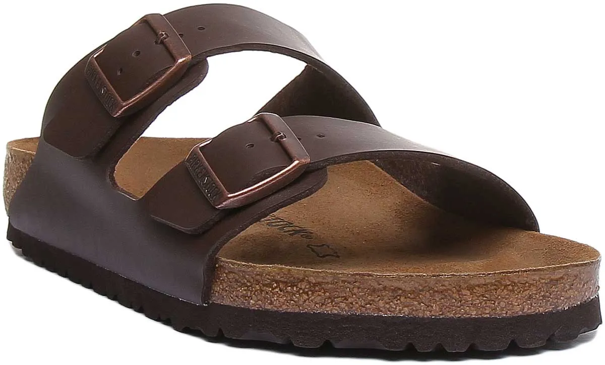 Birkenstock Arizona en marron | Chaussures à ajustement régulier Birkenstock