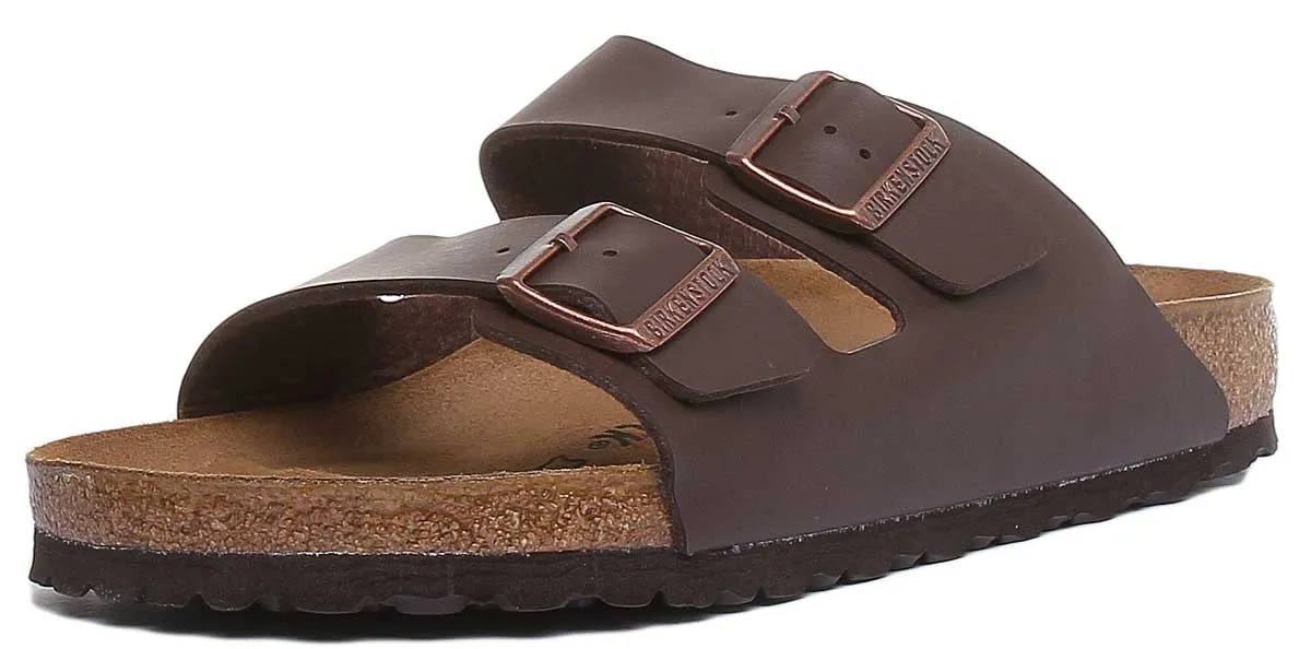 Birkenstock Arizona en marron | Chaussures à ajustement régulier Birkenstock