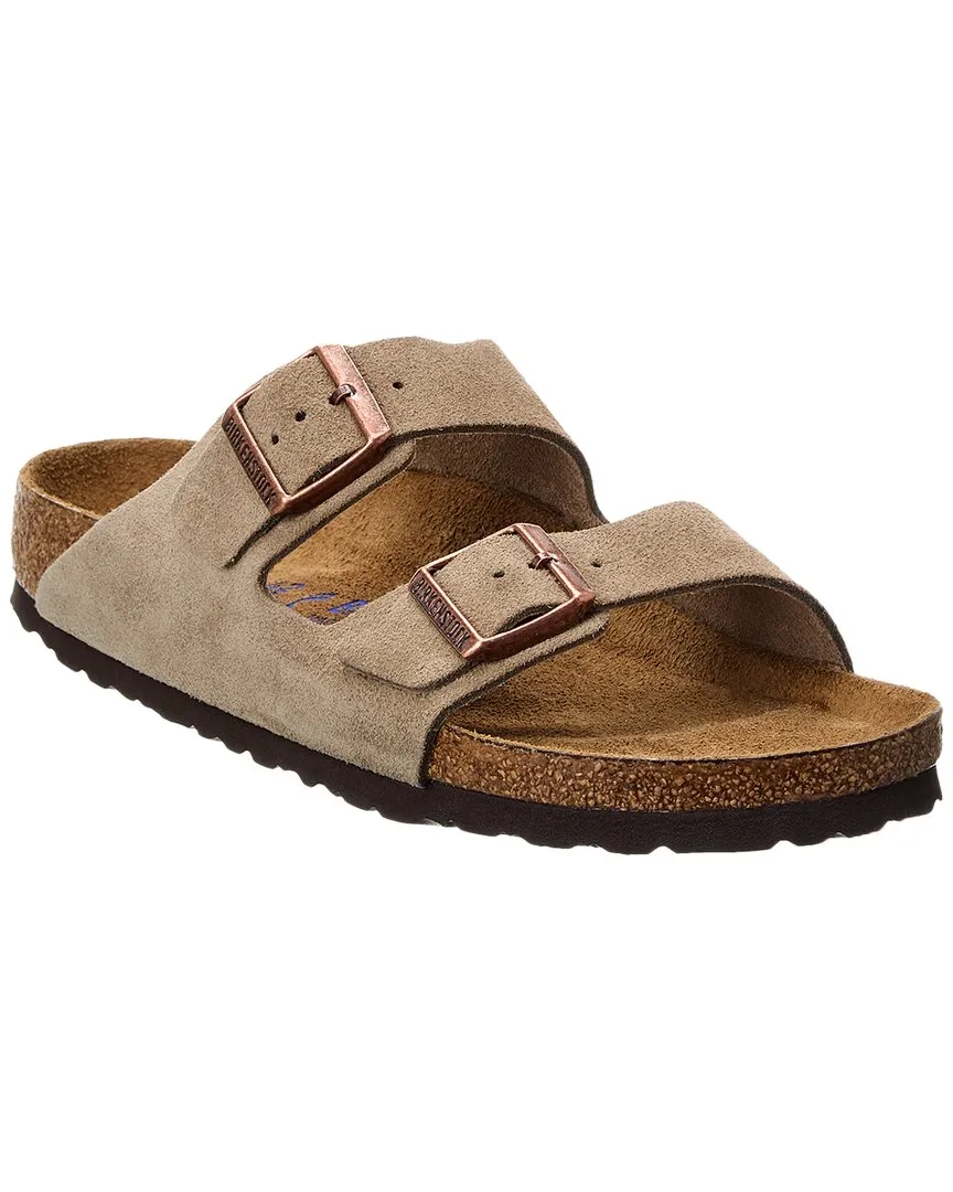 Birkenstock Arizona Édition Étroite Sandale à Semelle en Cuir Suédé