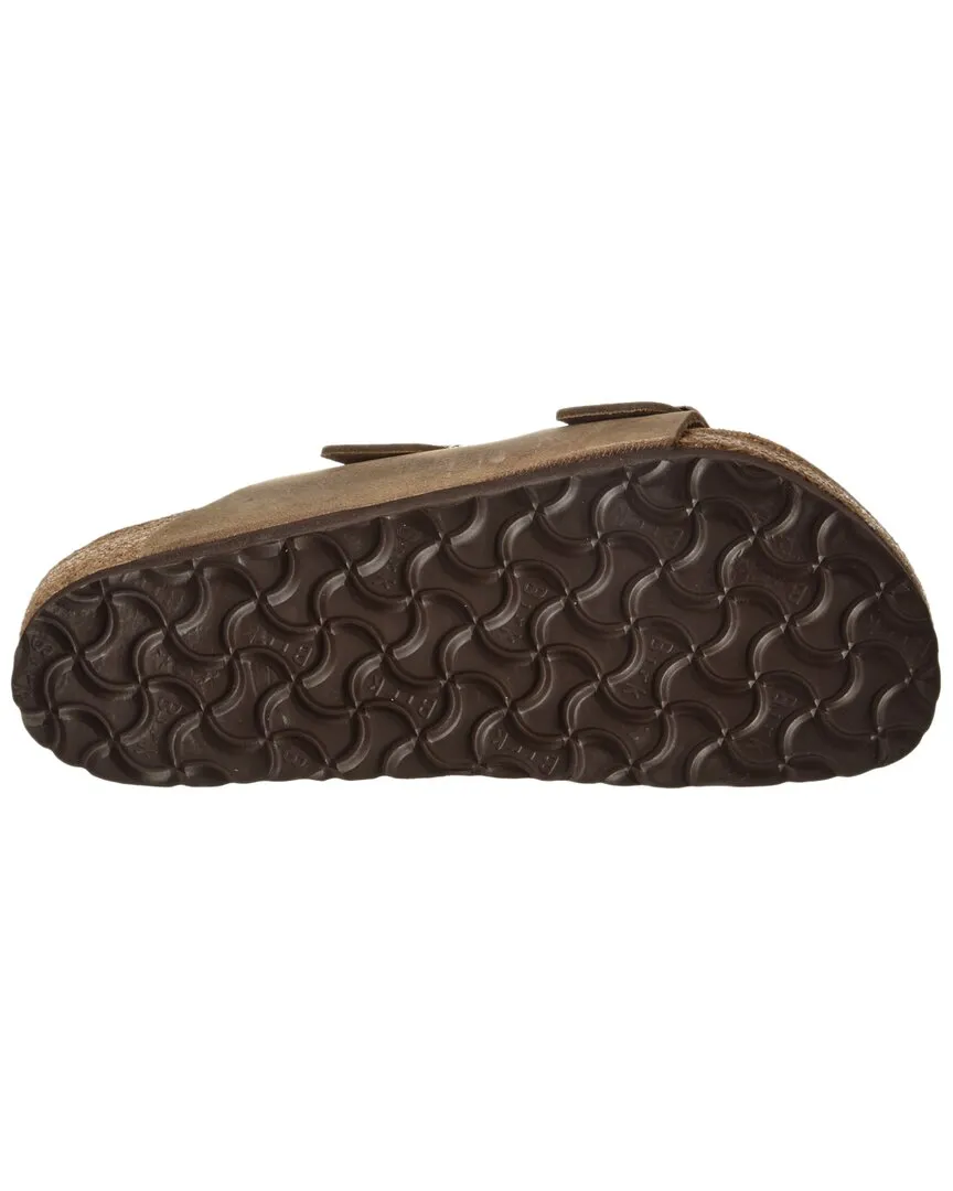 Sandale Birkenstock Arizona en cuir huilé