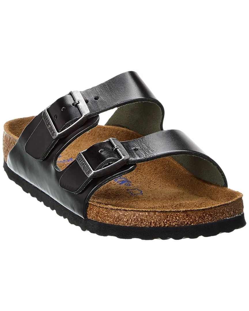 Birkenstock Arizona Soft Footbed en cuir lisse