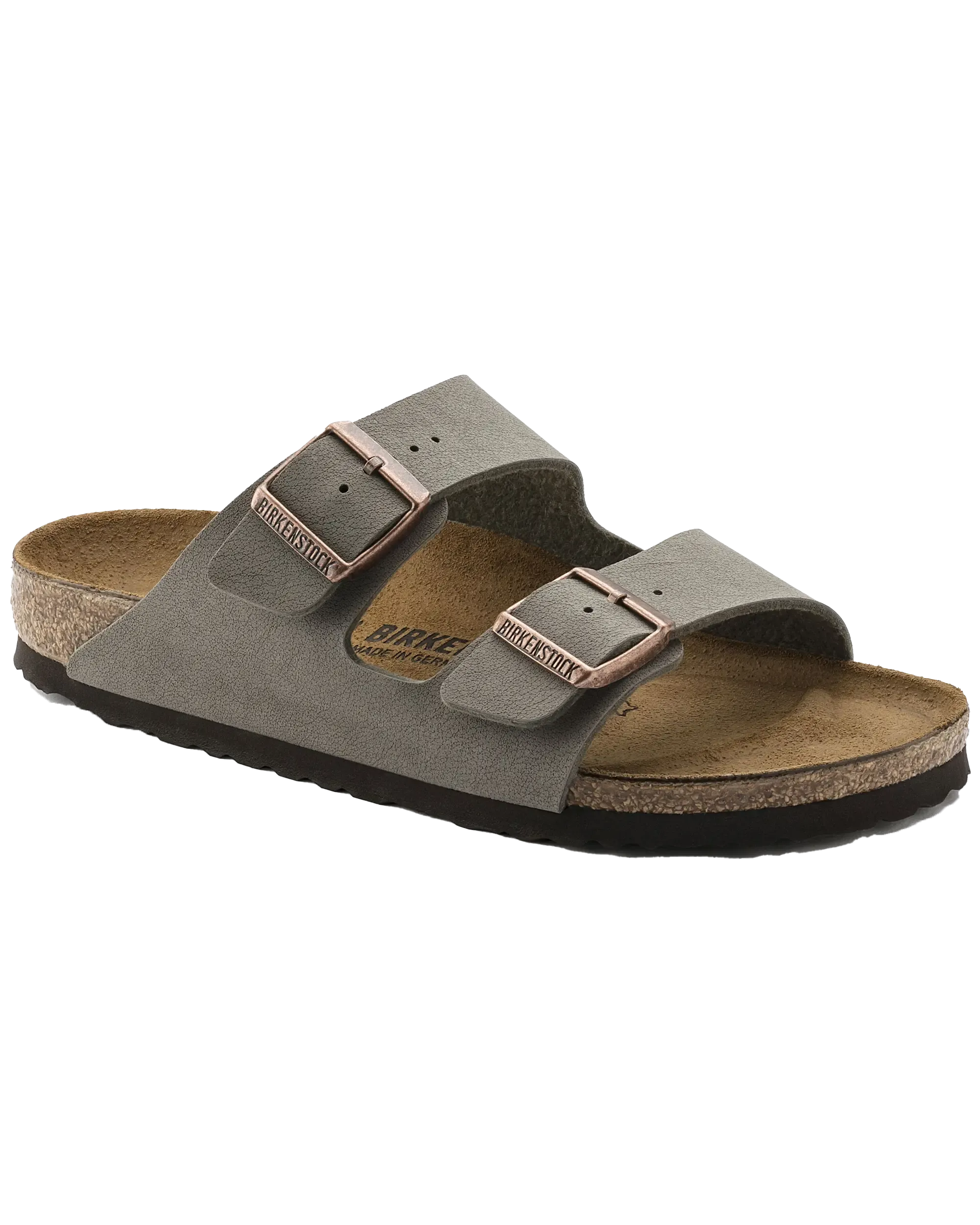 Sandales Birkenstock Arizona Birko-Flor en couleur Pierre