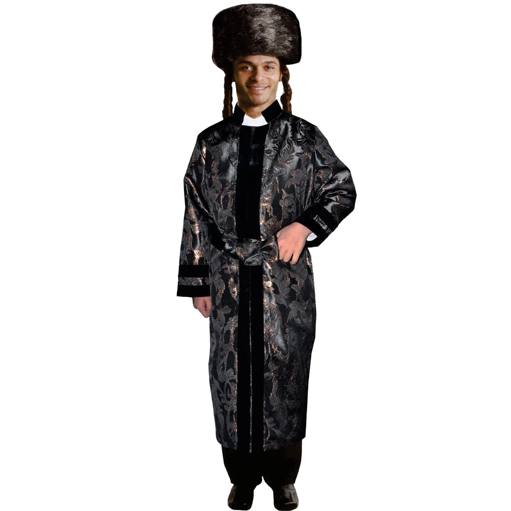 Manteau de Rabbi Noir - Adulte et Enfant_Déguisement-Amérique