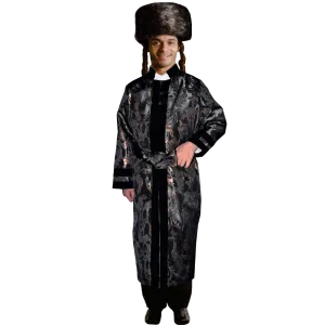 Black Rabbi Coat - Adults Babykids_Dress-Up-America