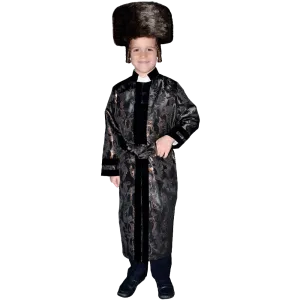 Black Rabbi Coat - Kids Babykids_Dress-Up-America