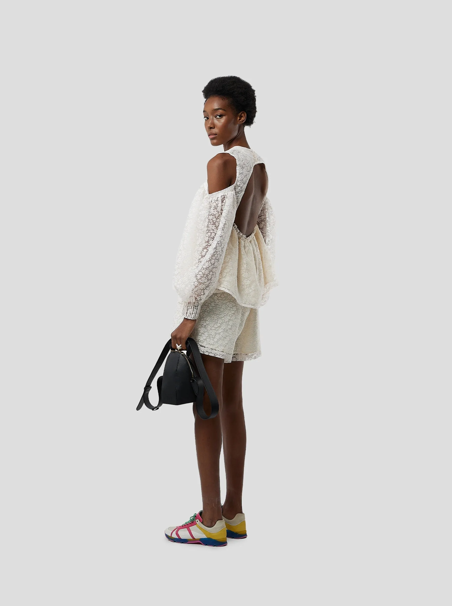 Blouse Blanca en Voile d'Ange