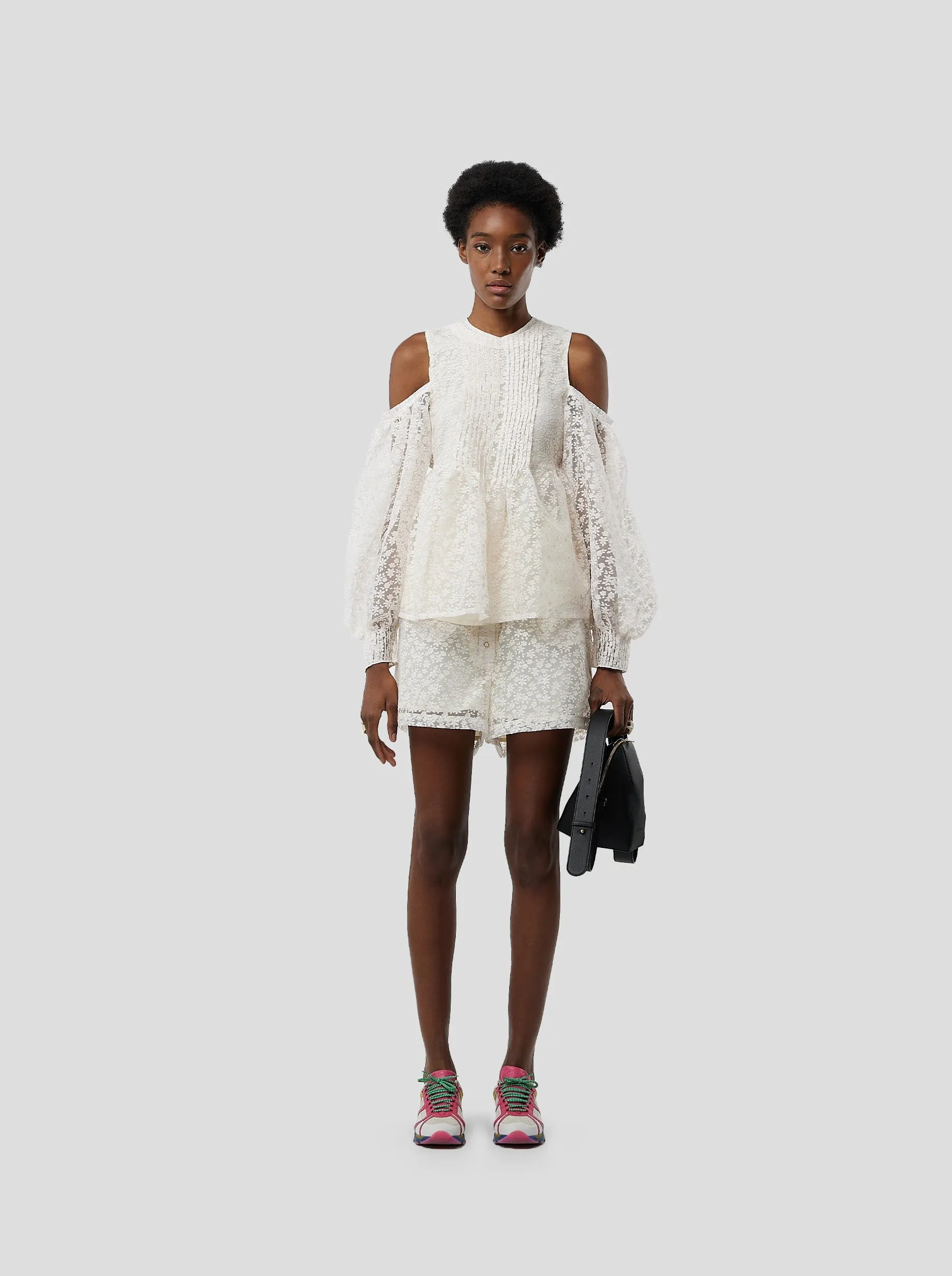 Blouse Blanca en Voile d'Ange
