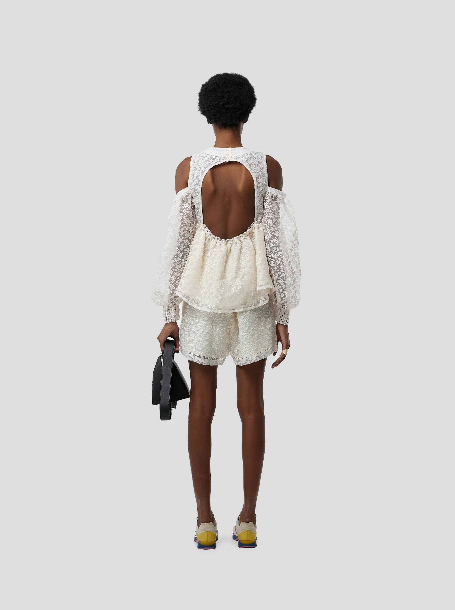 Blouse Blanca en Voile d'Ange