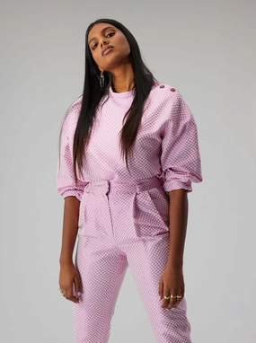 Bobbi sweater in Monica chequered