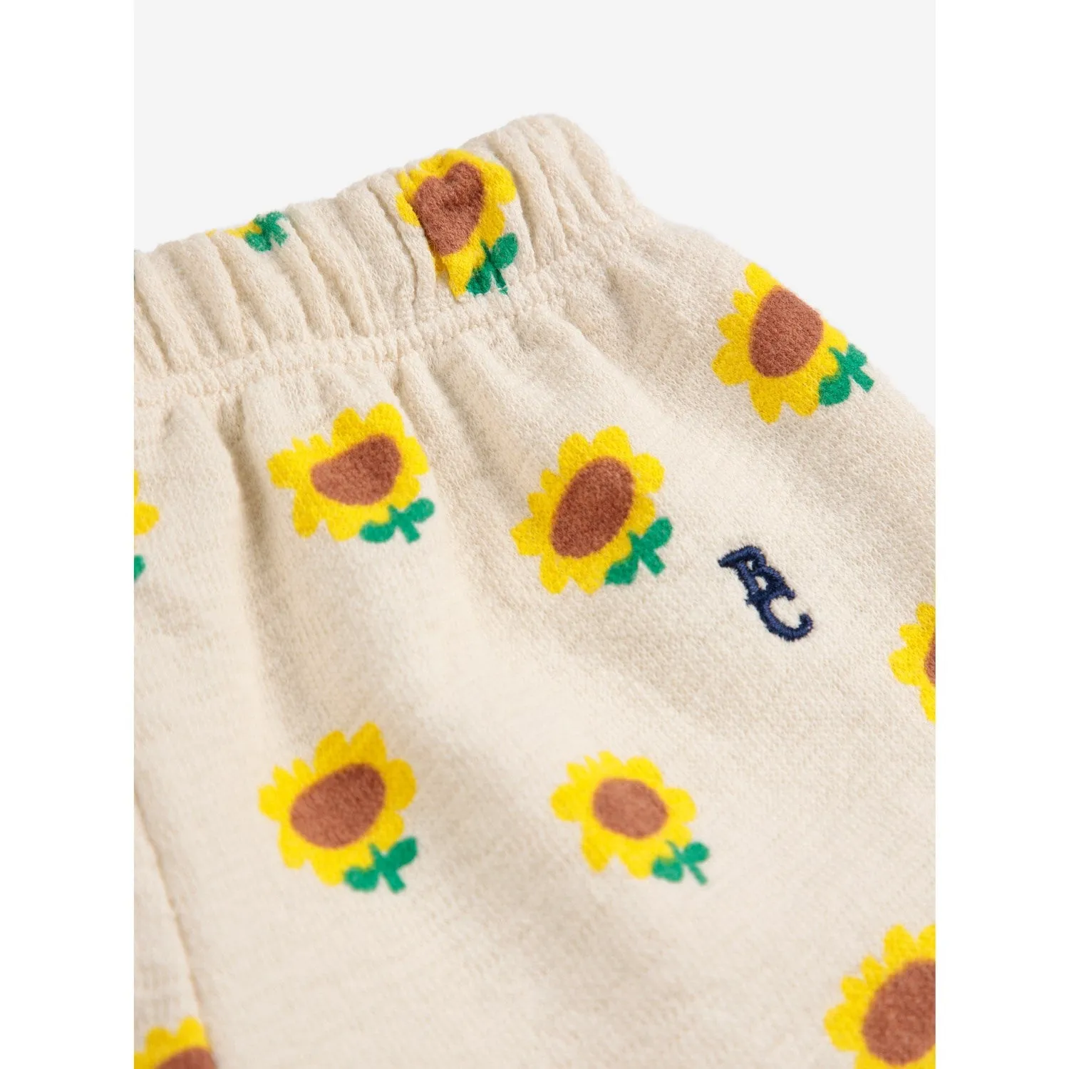 Bobo Choses Pantalon de jogging imprimé tournesol beige Bobo-Choses