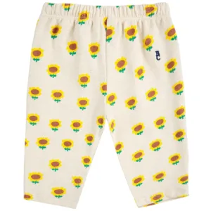Bobo Choses Beige Sunflower All Over Jogging Pants Bobo-Choses