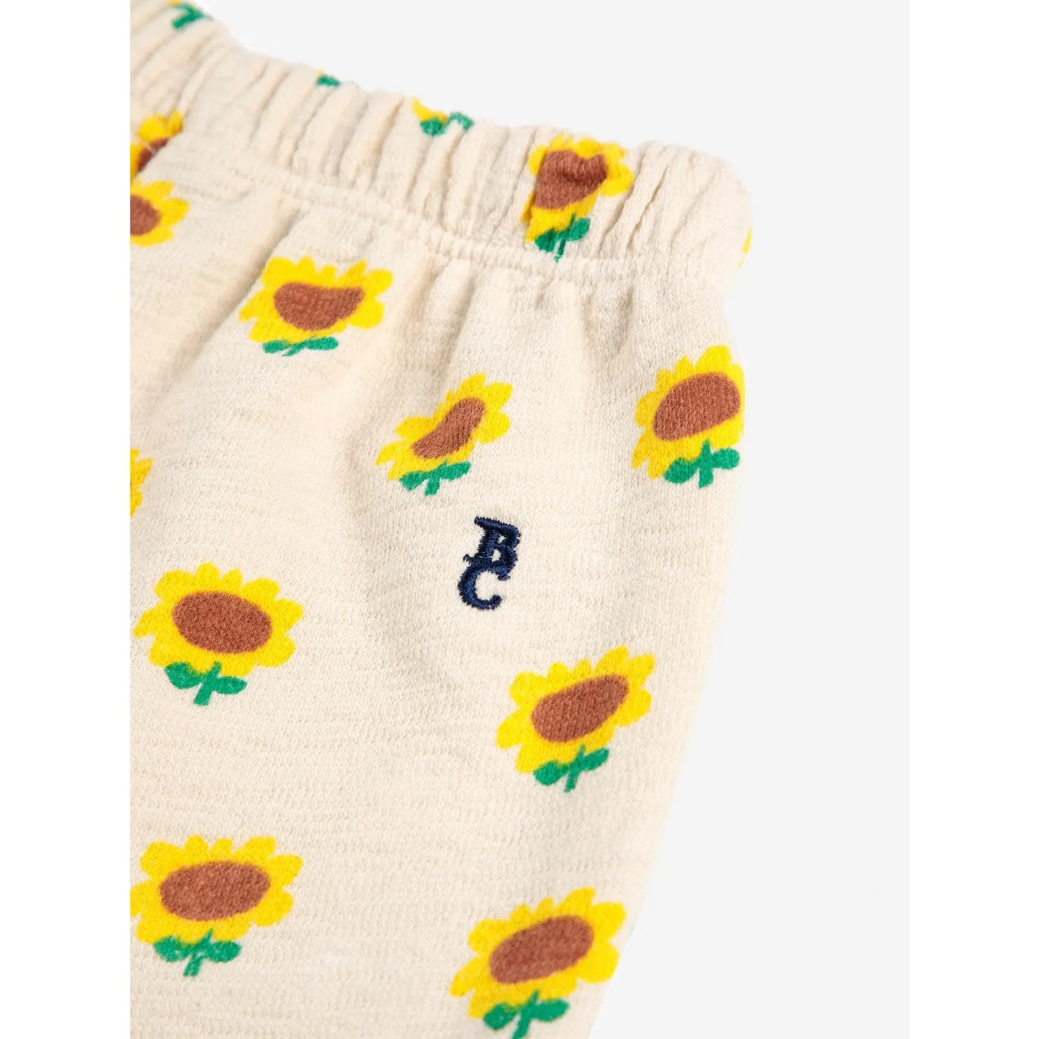 Bobo Choses Pantalon de jogging imprimé tournesol beige Bobo-Choses