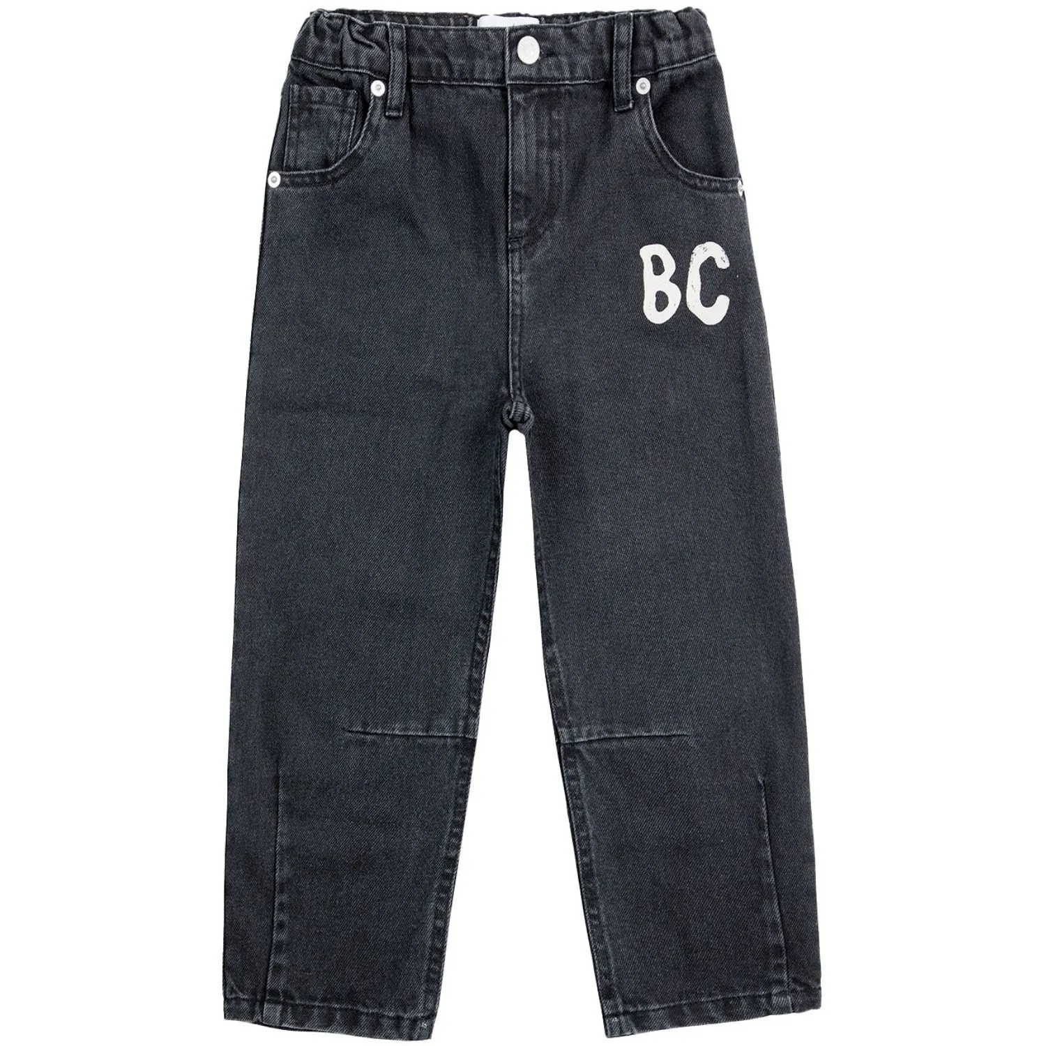 Bobo Choses Pantalon large en denim noir ombré B.C Bobo-Choses