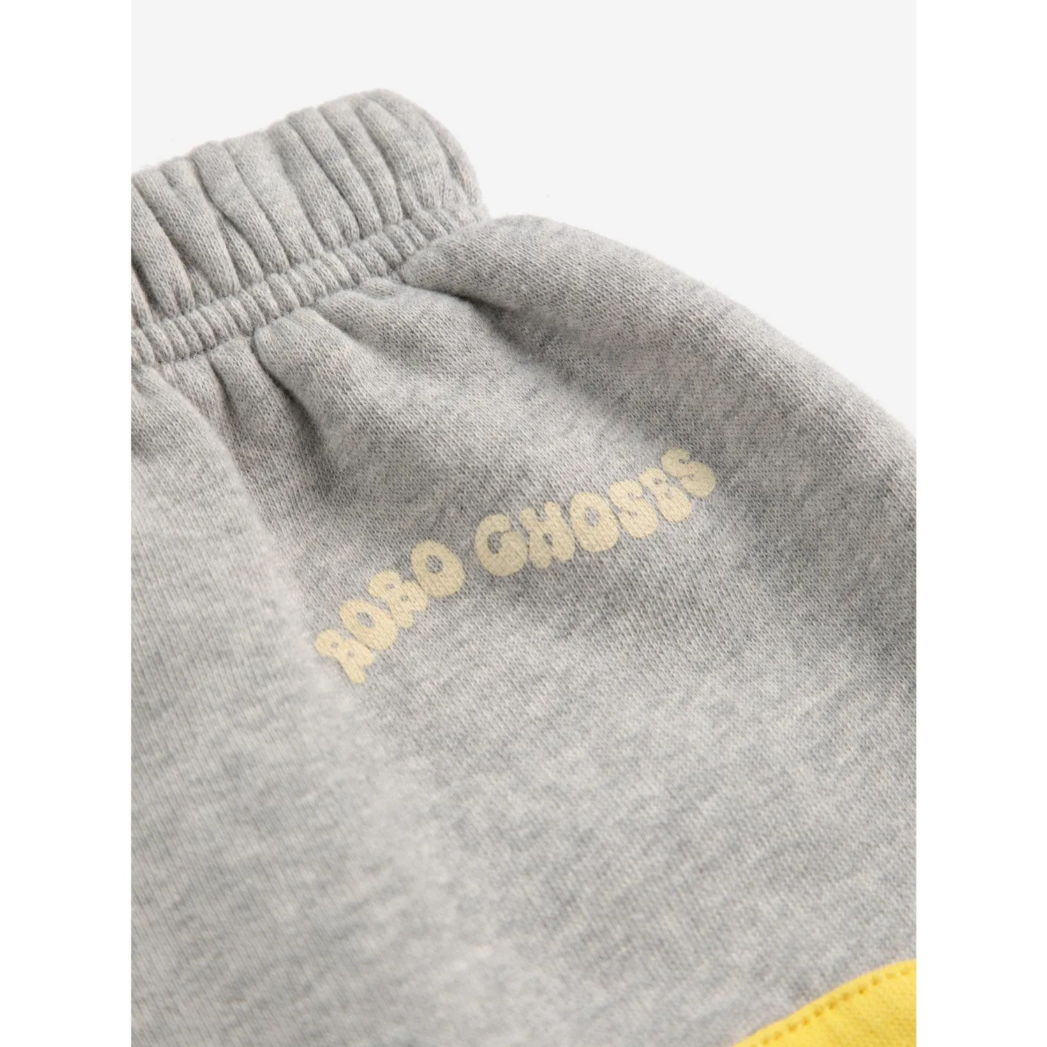 Pantalon de jogging Bobo Choses avec pièces de genou gris heather
