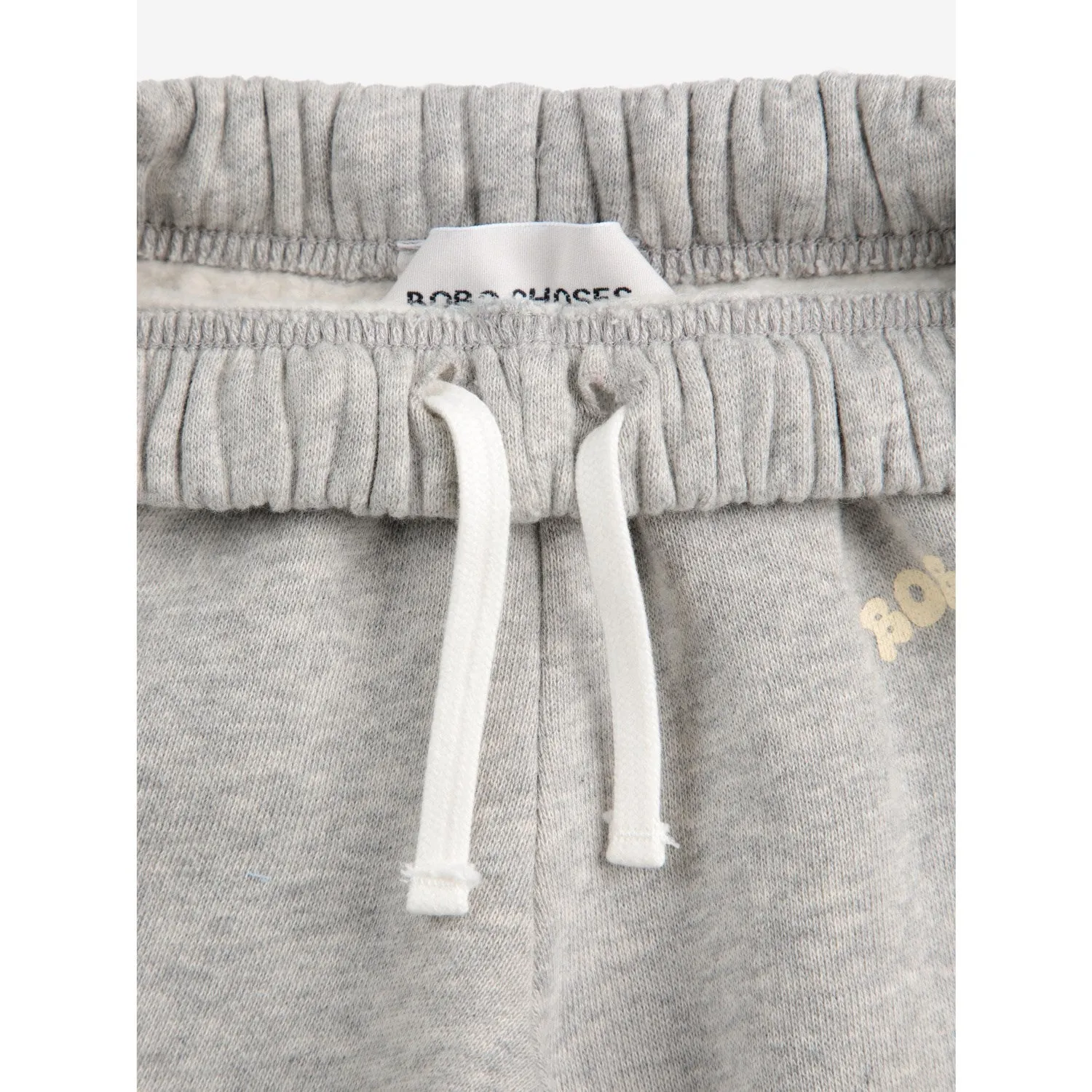 Pantalon de jogging Bobo Choses avec pièces de genou gris heather