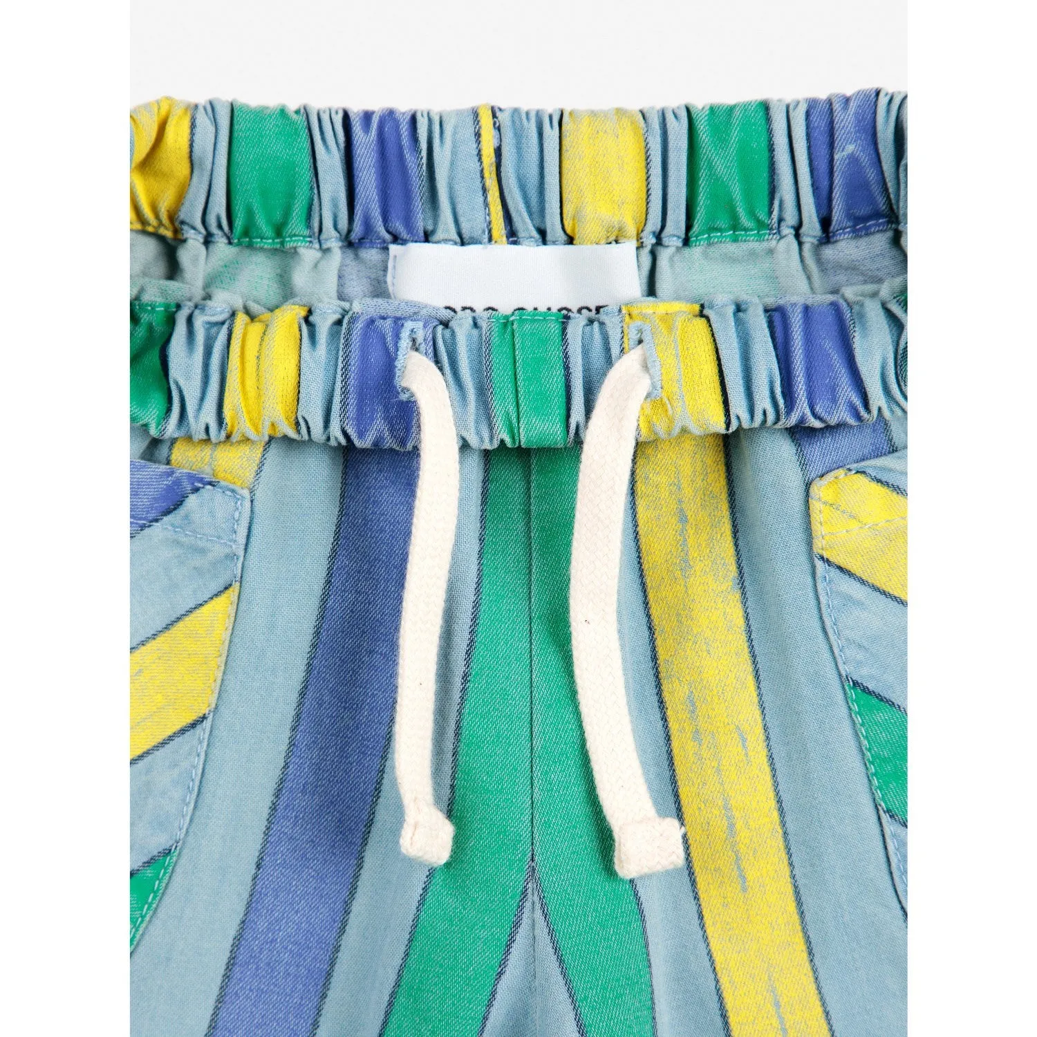 Bobo Choses Pantalon en Jean à Rayures Multicolores Bleu Clair Bobo-Choses