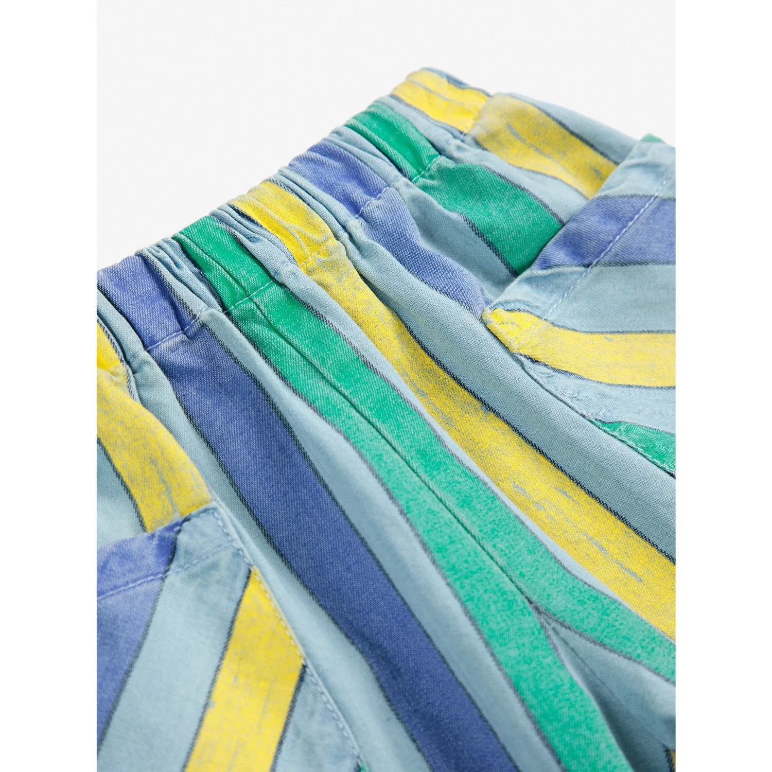 Bobo Choses Pantalon en Jean à Rayures Multicolores Bleu Clair Bobo-Choses