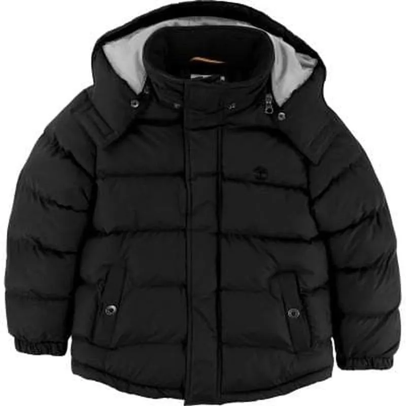 Manteau matelassé noir pour garçons