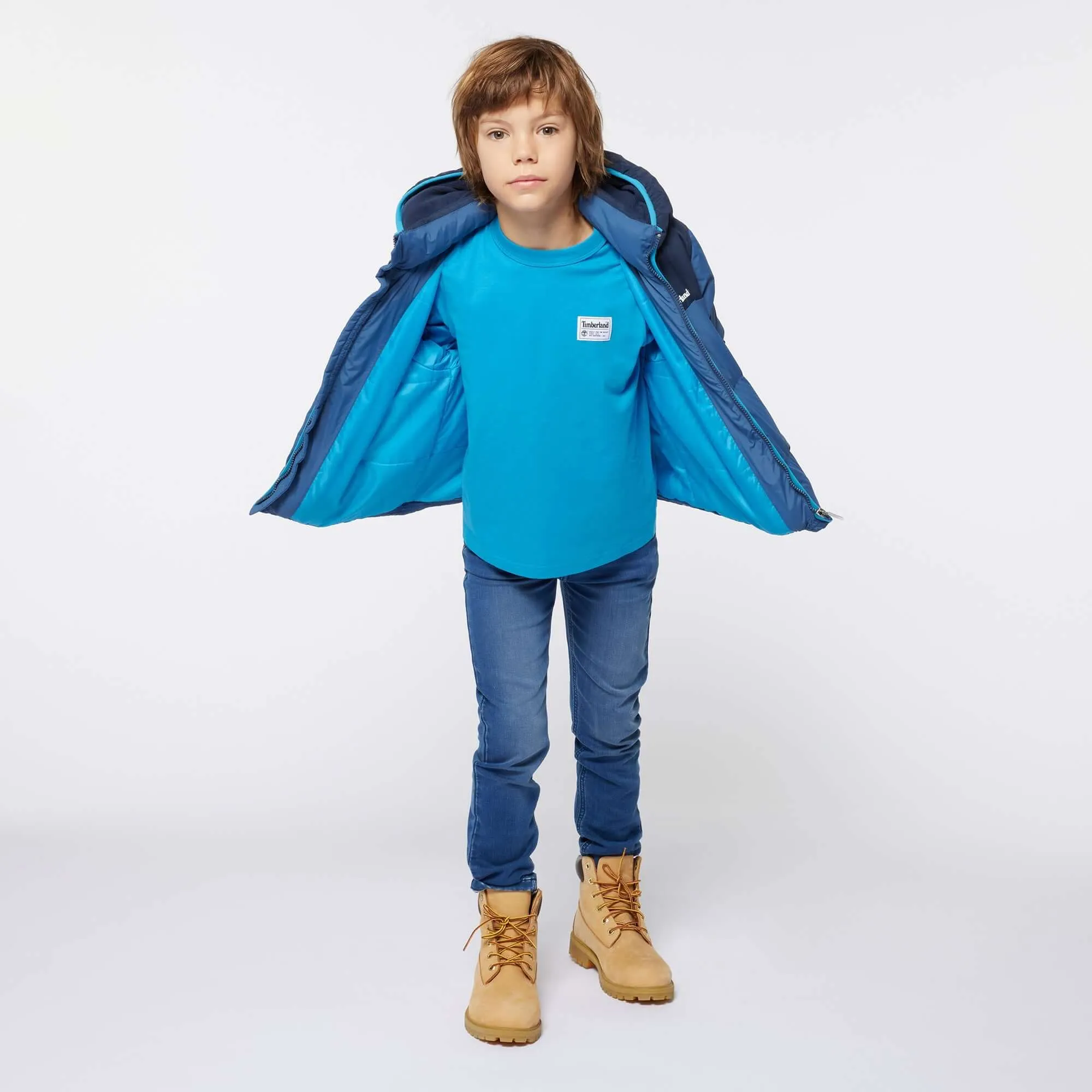 Manteau Doudoune Bleu pour Garçons