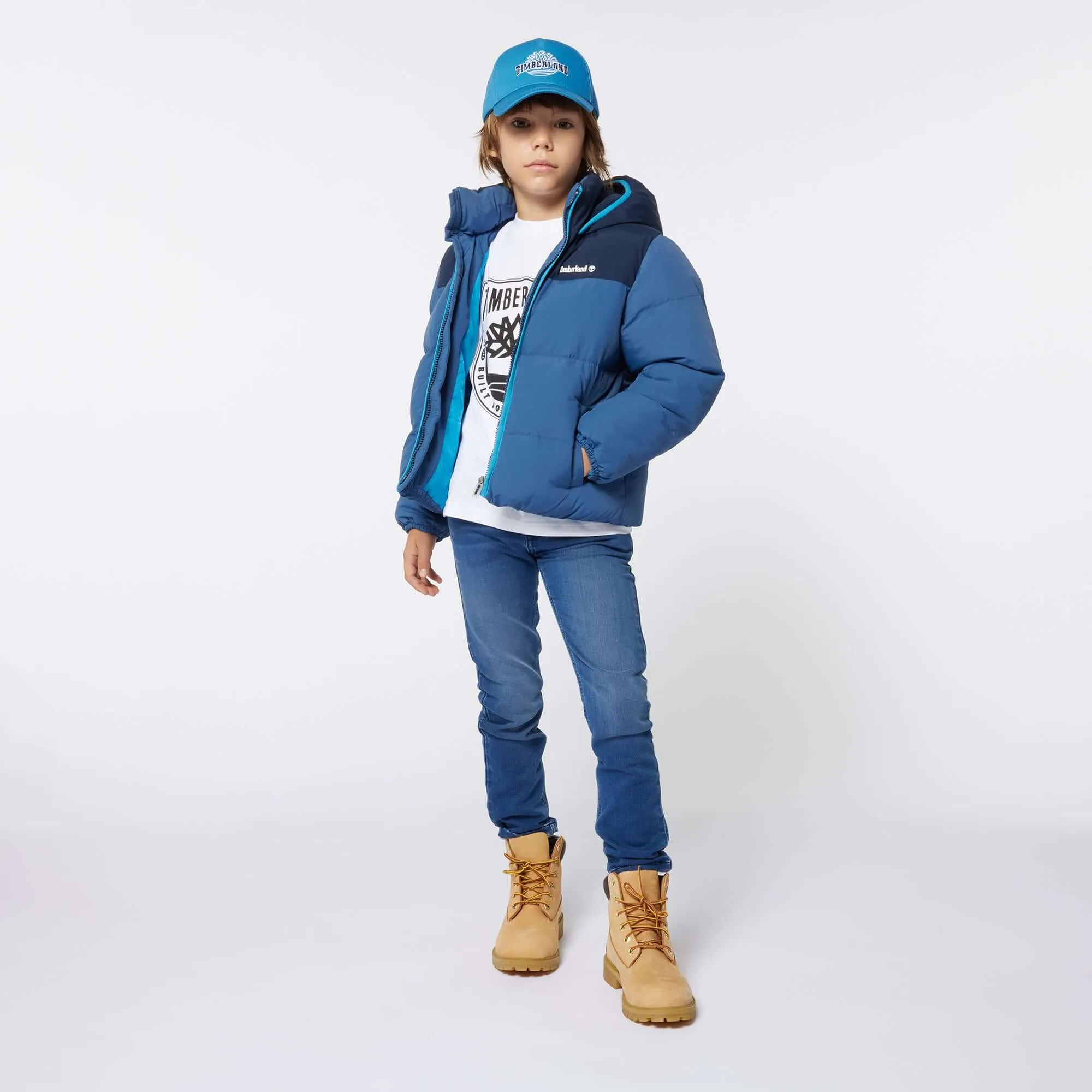 Manteau Doudoune Bleu pour Garçons