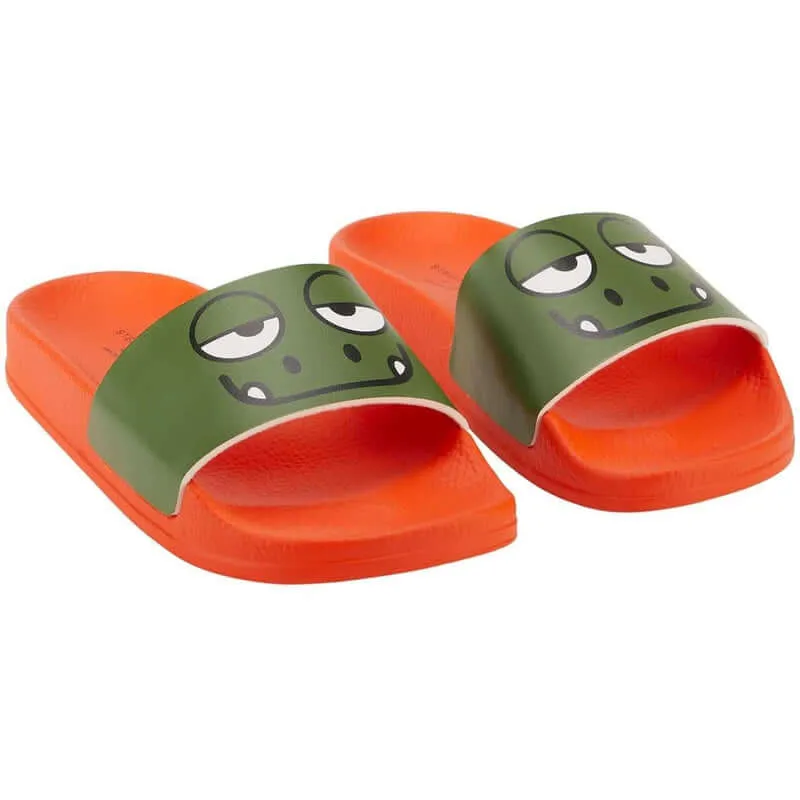 Sliders Gecko Vert pour Garçons
