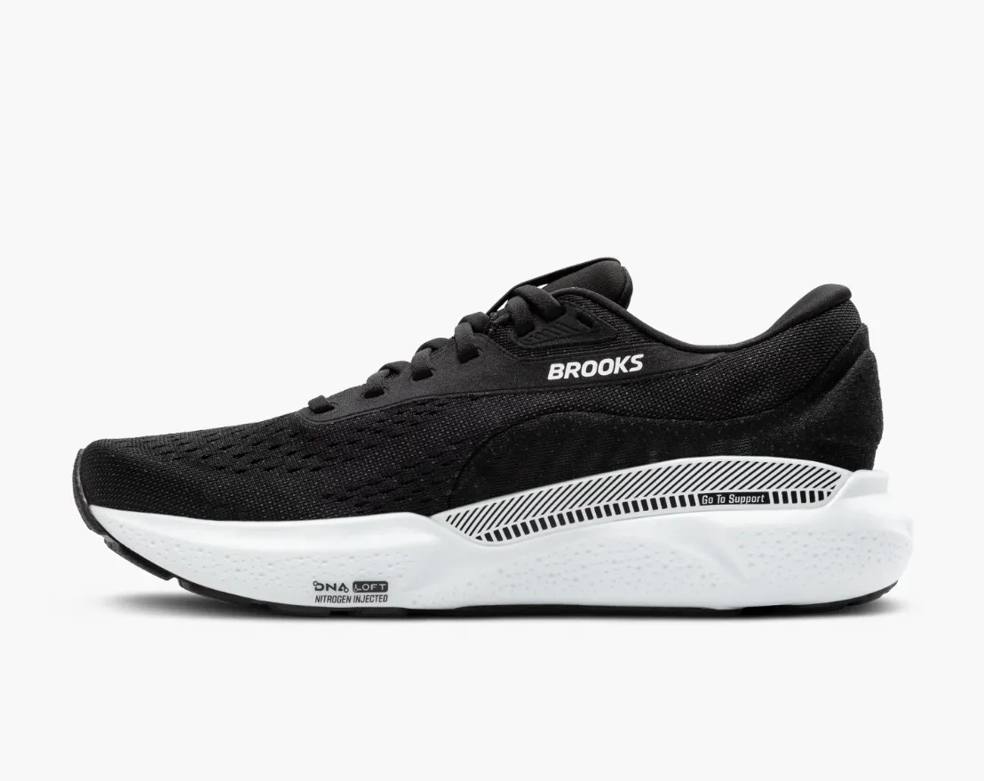 Brooks Womens Adrenaline GTS 24 - Noir/Blanc (1204261B078) Brooks