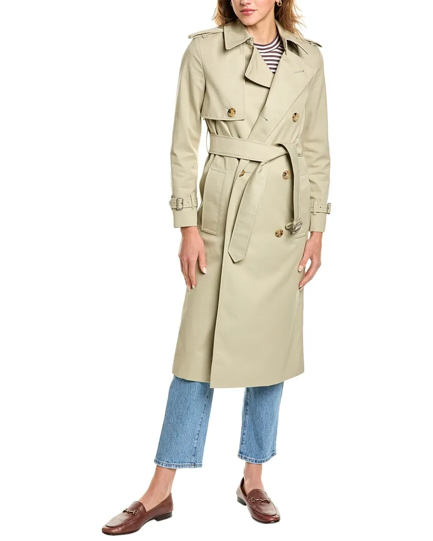 Burberry Trench Ceinturé à Double Boutonnage