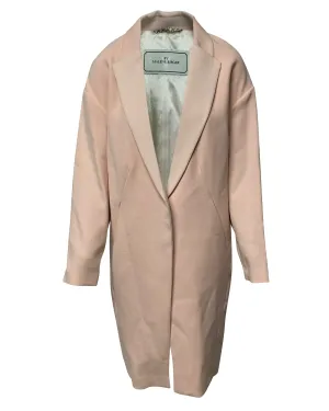 By. Malene Birger Fiurica Oversized Piqué Coat in Pink Polyester
