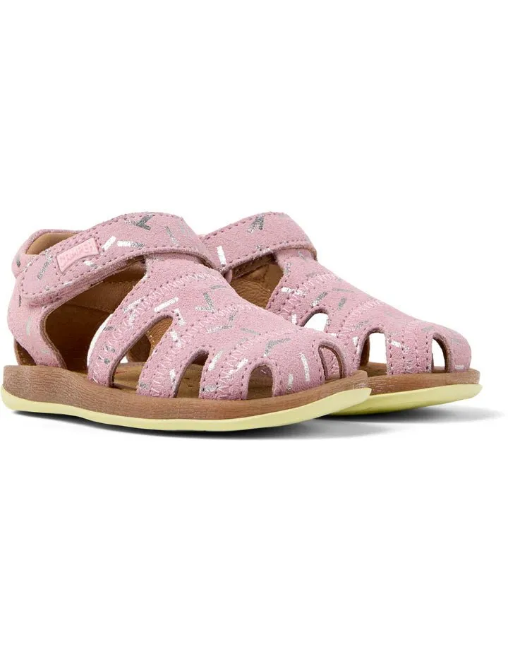 Camper : Sandales Bicho Velcro Confetti - Rose