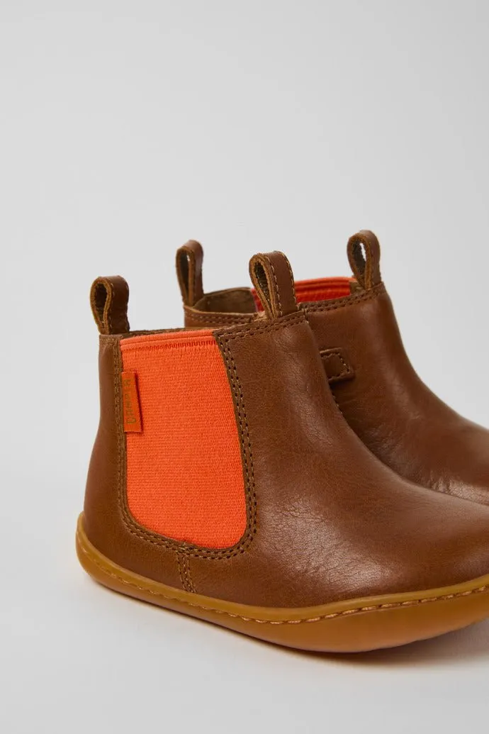 Camper: Bottines Peu Cami - Sandra / Beige
