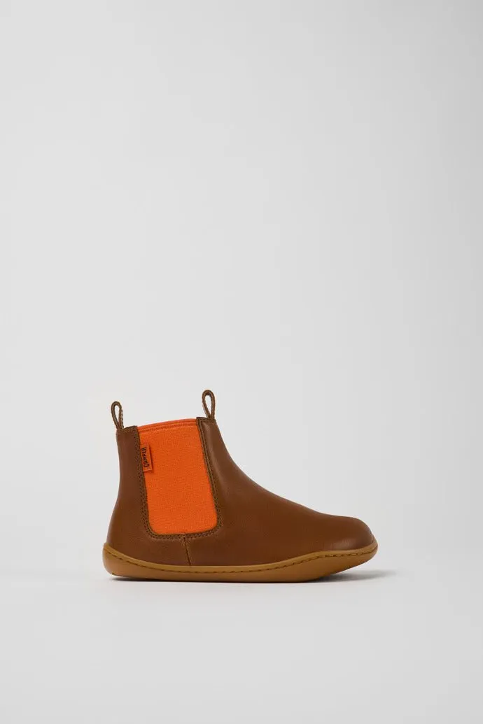 Camper: Bottines Peu Cami - Sandra / Beige