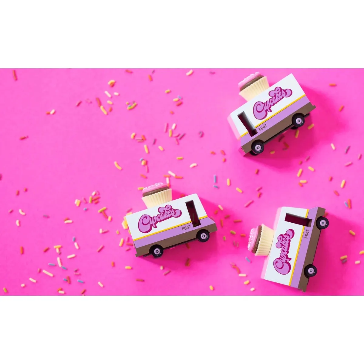 Candylab Candyvan camionnette à cupcakes