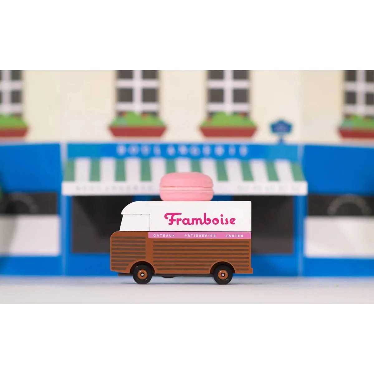 Candylab Candyvan fourgonnette macaron rose
