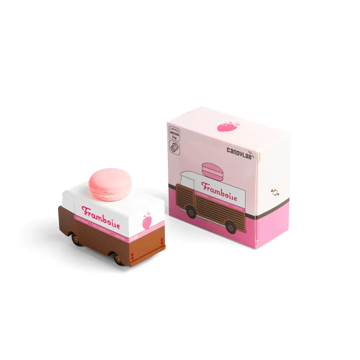 Candylab Candyvan fourgonnette macaron rose