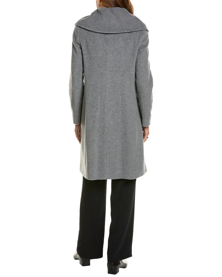 Manteau Cinzia Rocca Icons en laine moyenne et mélange cachemire