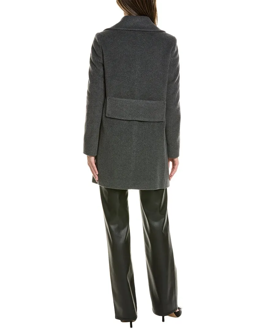 Manteau en laine et cachemire mélangés Cinzia Rocca Icons