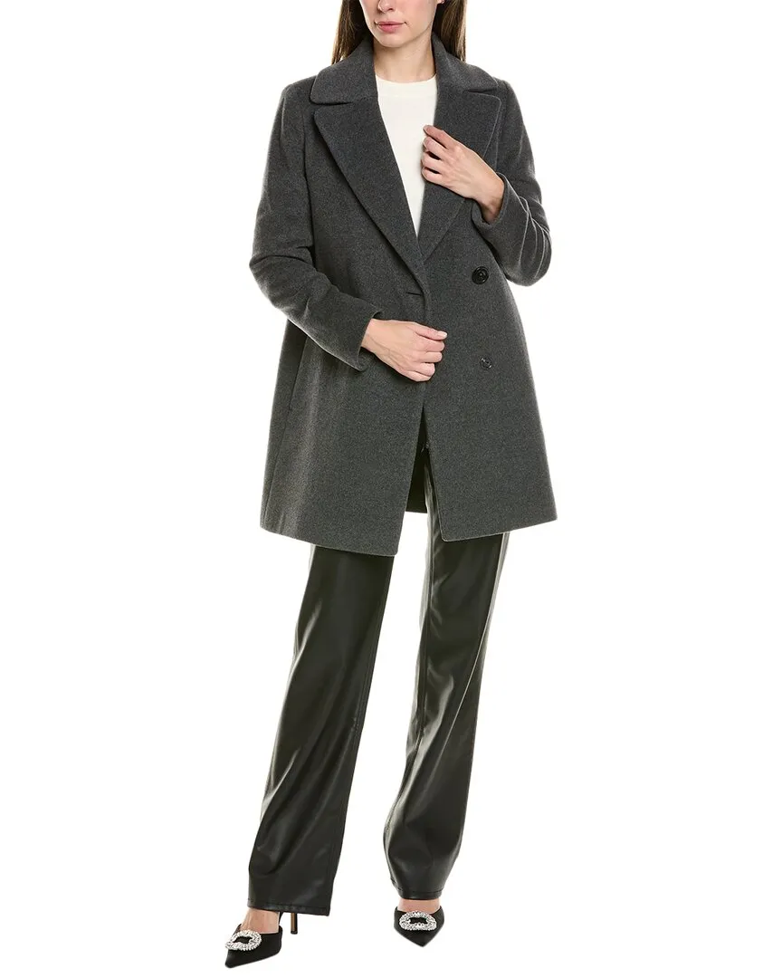 Manteau en laine et cachemire mélangés Cinzia Rocca Icons