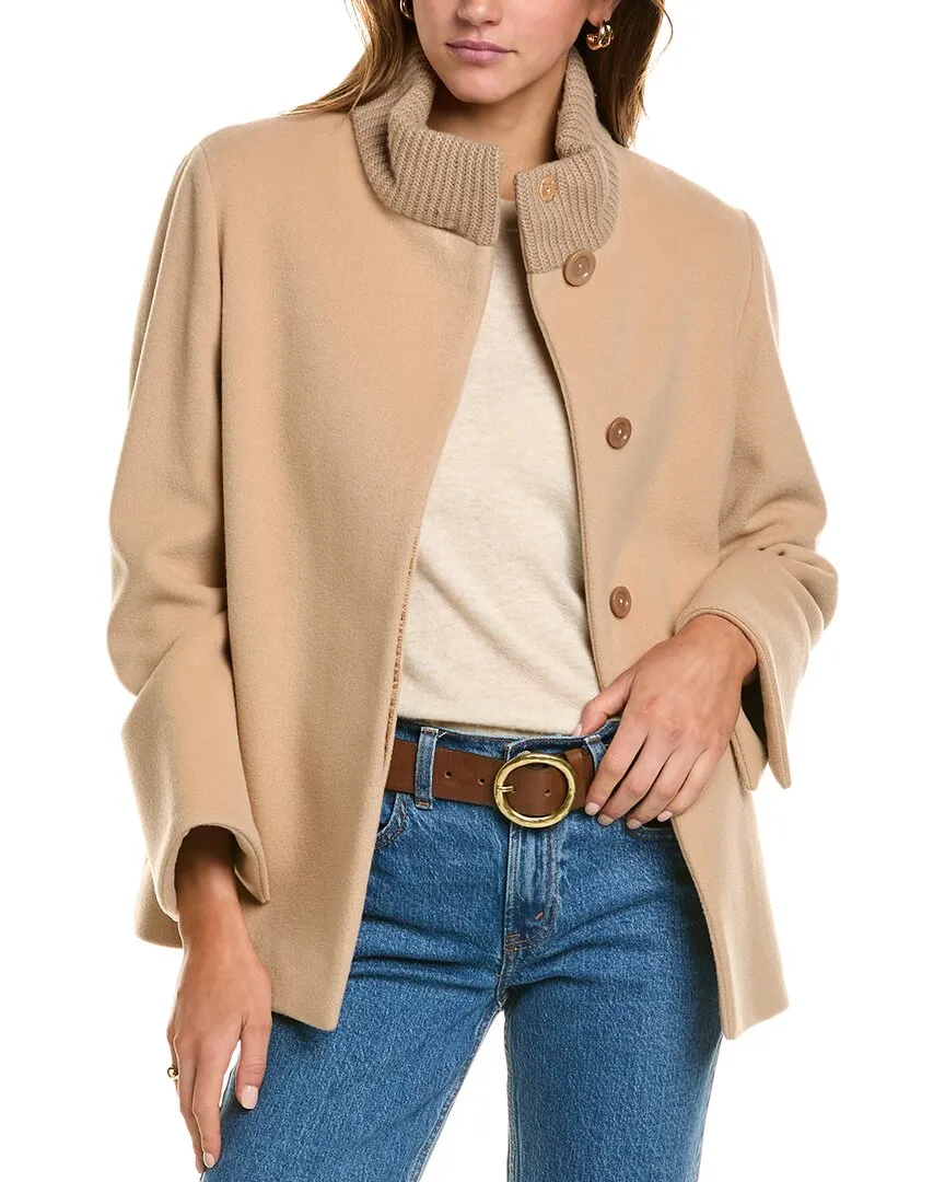 Manteau en laine mélangée Cinzia Rocca Icons