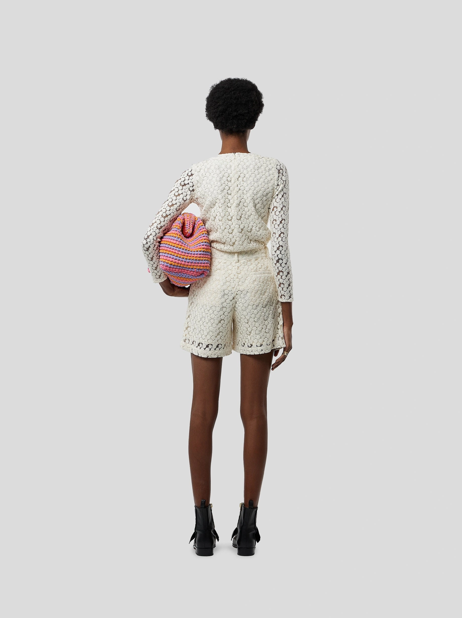 Cloud Top in Albatre Lace
