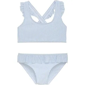 Color Kids Bikini Seersucker Cerulean Color Kids