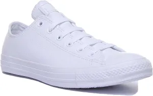 Converse 136823 CT Low Leather Trainer In White for Men Shoes Converse