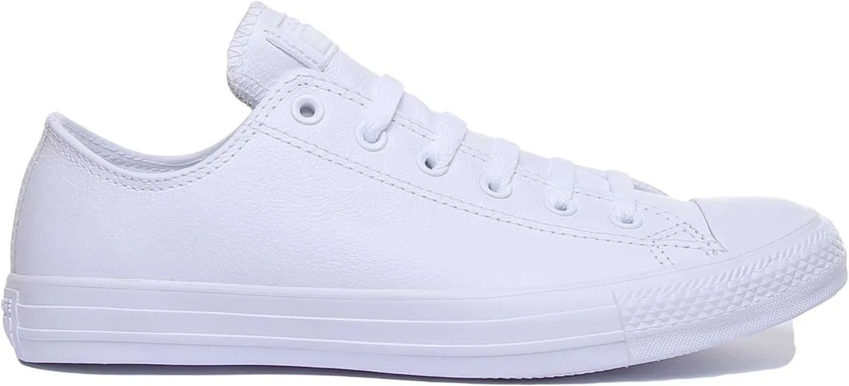 Converse 136823 CT Low Leather Trainer en Blanc pour Hommes Chaussures Converse