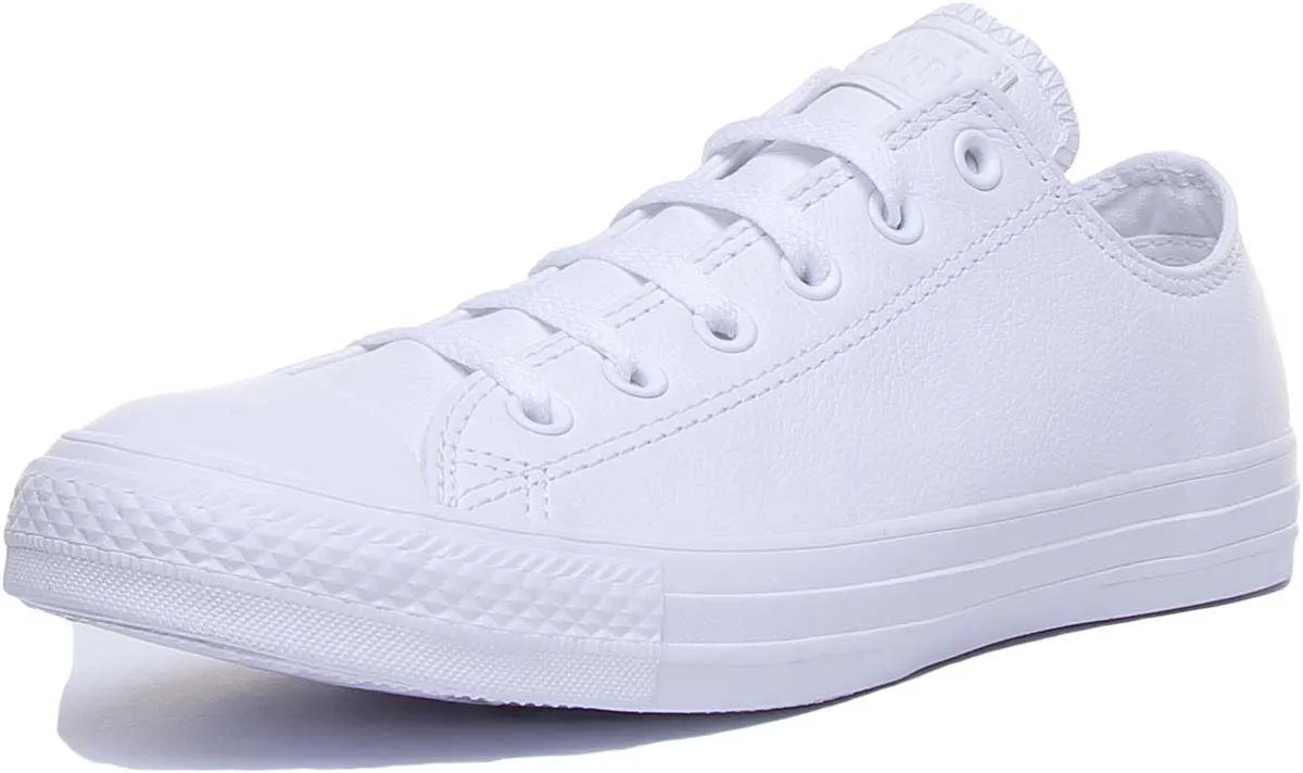 Converse 136823 CT Low Leather Trainer en Blanc pour Hommes Chaussures Converse