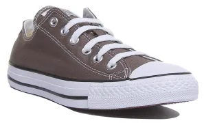 Converse All Star Low Trainer In Charcoal For Men Shoes Converse