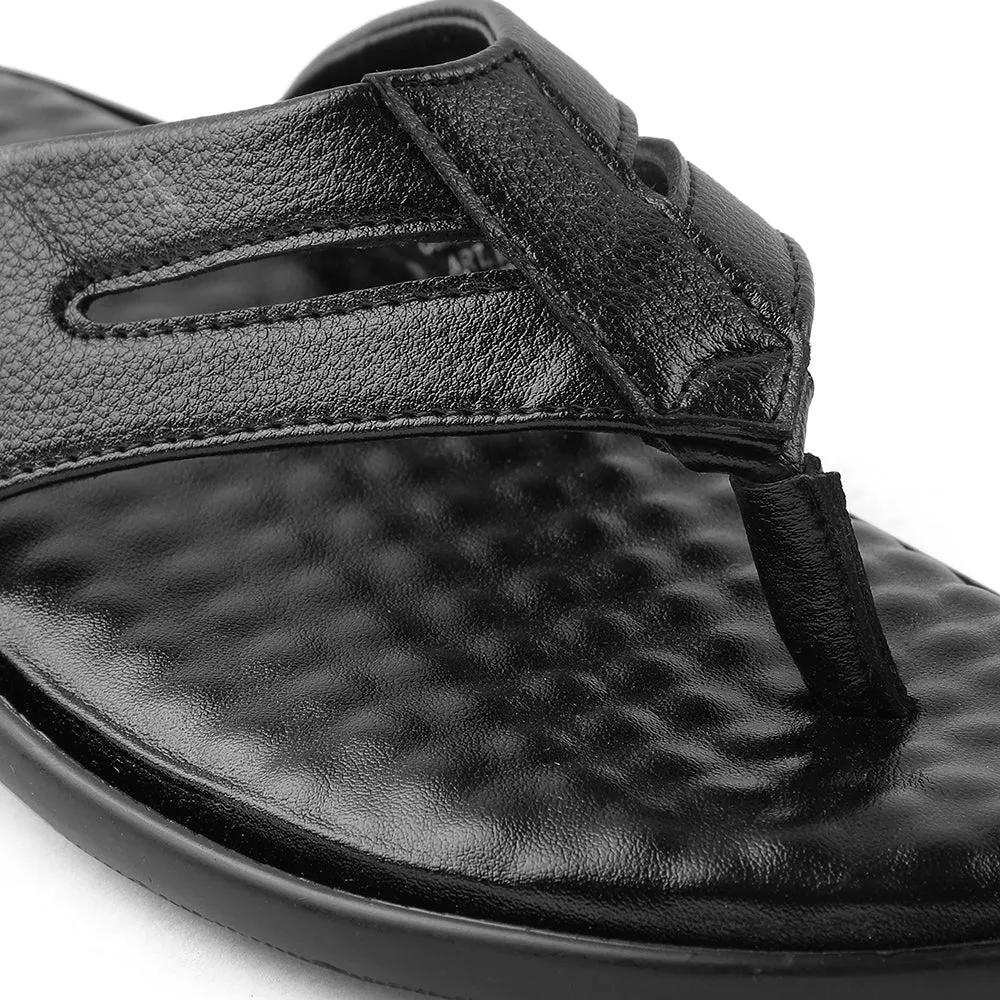 Coolers Noir Pantoufles Décontractées Pour Hommes HML-2E Par Liberty