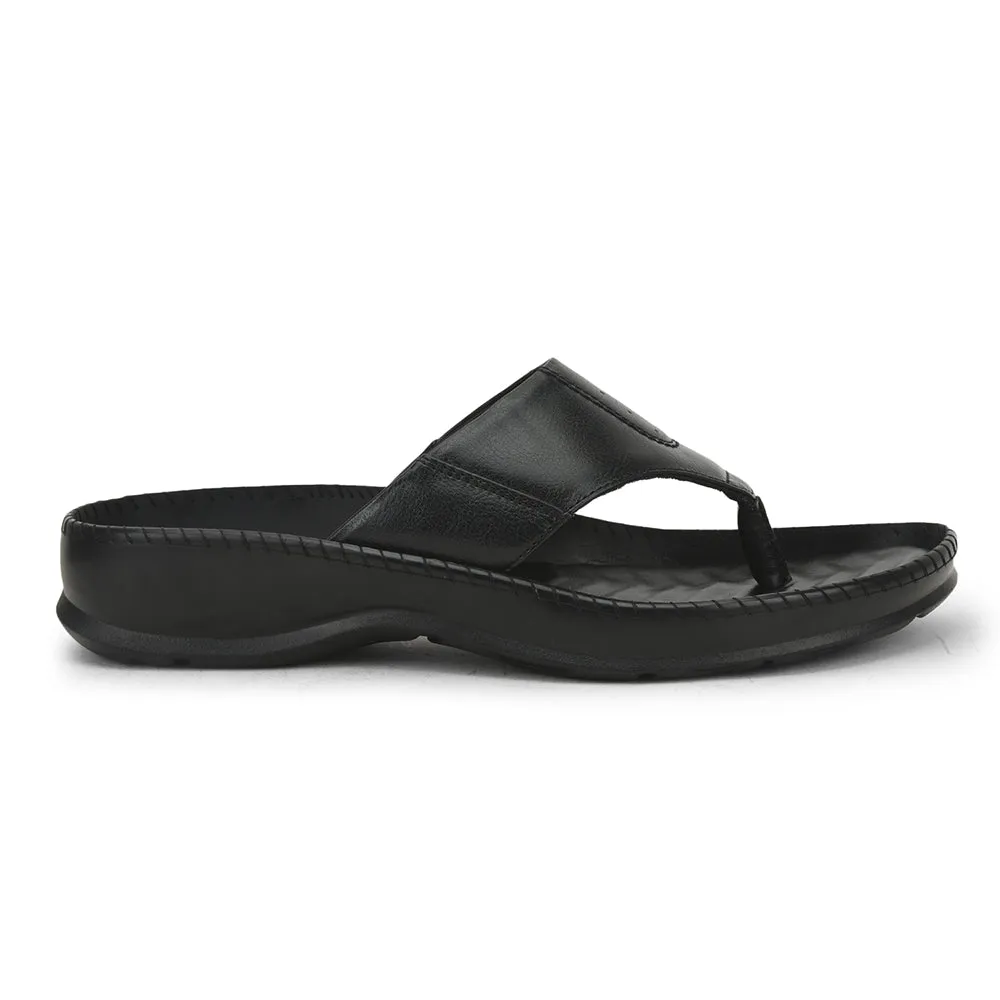 Coolers Noir Pantoufles Décontractées Pour Hommes META-1 Par Liberty