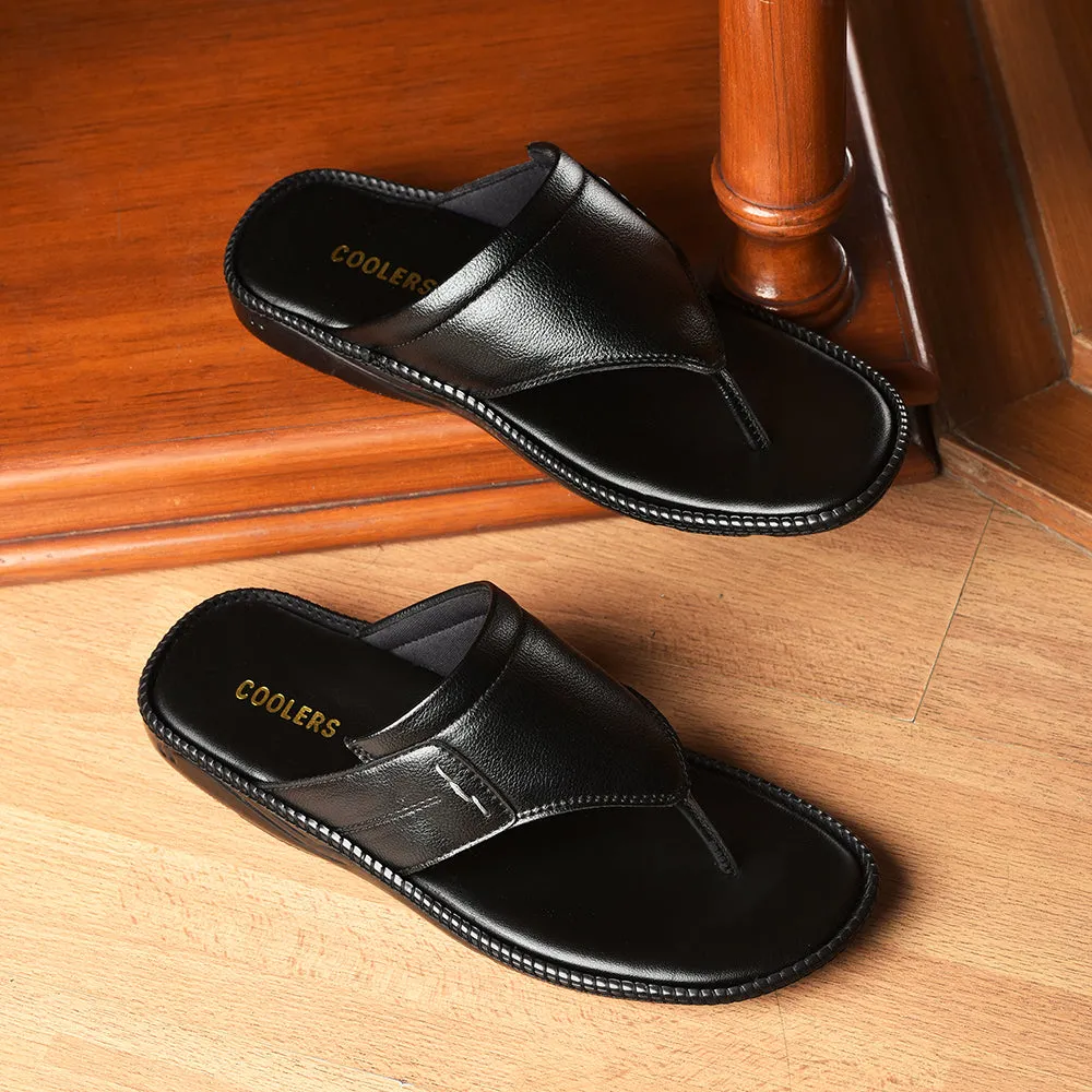 Coolers By Liberty Hommes VCL-26 Pantoufles Décontractées Noires