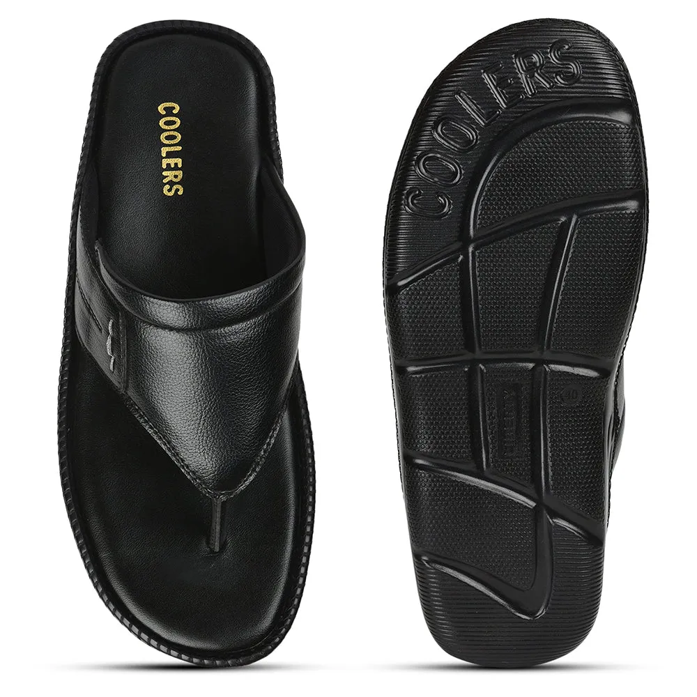 Coolers By Liberty Hommes VCL-26 Pantoufles Décontractées Noires