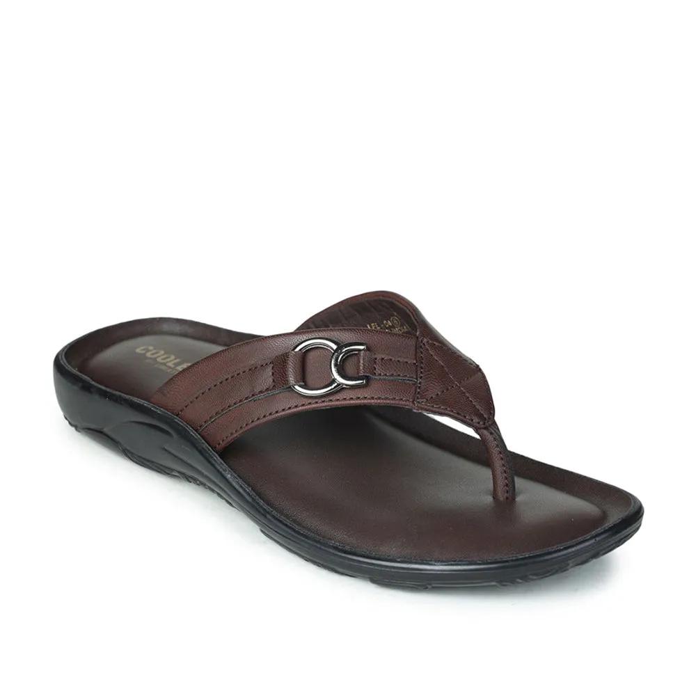 Chaussons décontractés Coolers (Marron) pour hommes LFL-04 par Liberty